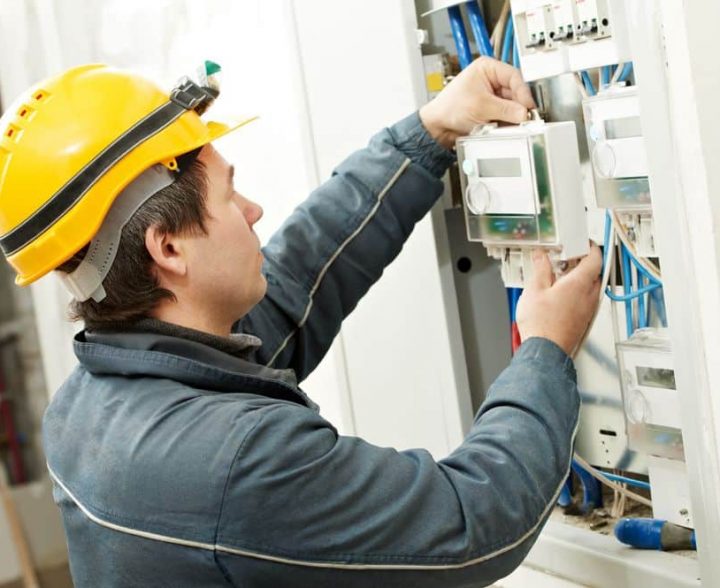 Electrician Conducting Electrical Repairs